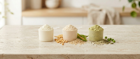 Proteintilskudd: Guide til Whey, Kasein og Planteprotein