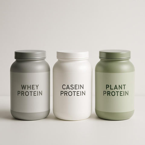 Proteintilskudd: Guide til Whey, Kasein og Planteprotein
