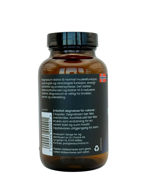 Magnesium Premium av Easychoice bakside