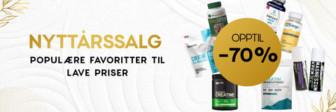 Nyttårssalg på kosttilskudd Easychoice