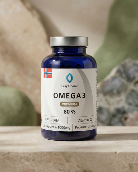 Easychoice Omega-3 Premium 120 kapsler