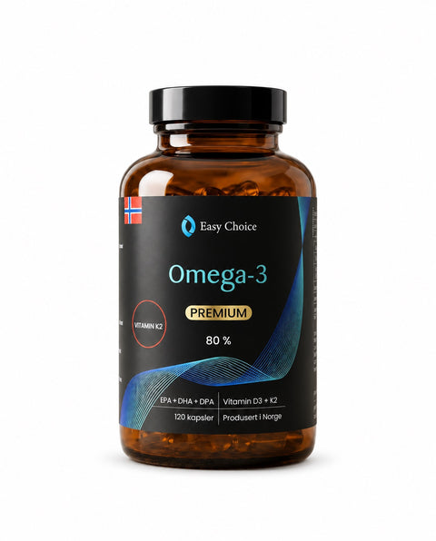 Omega-3 Premium 80% Vitamin D3 + K2