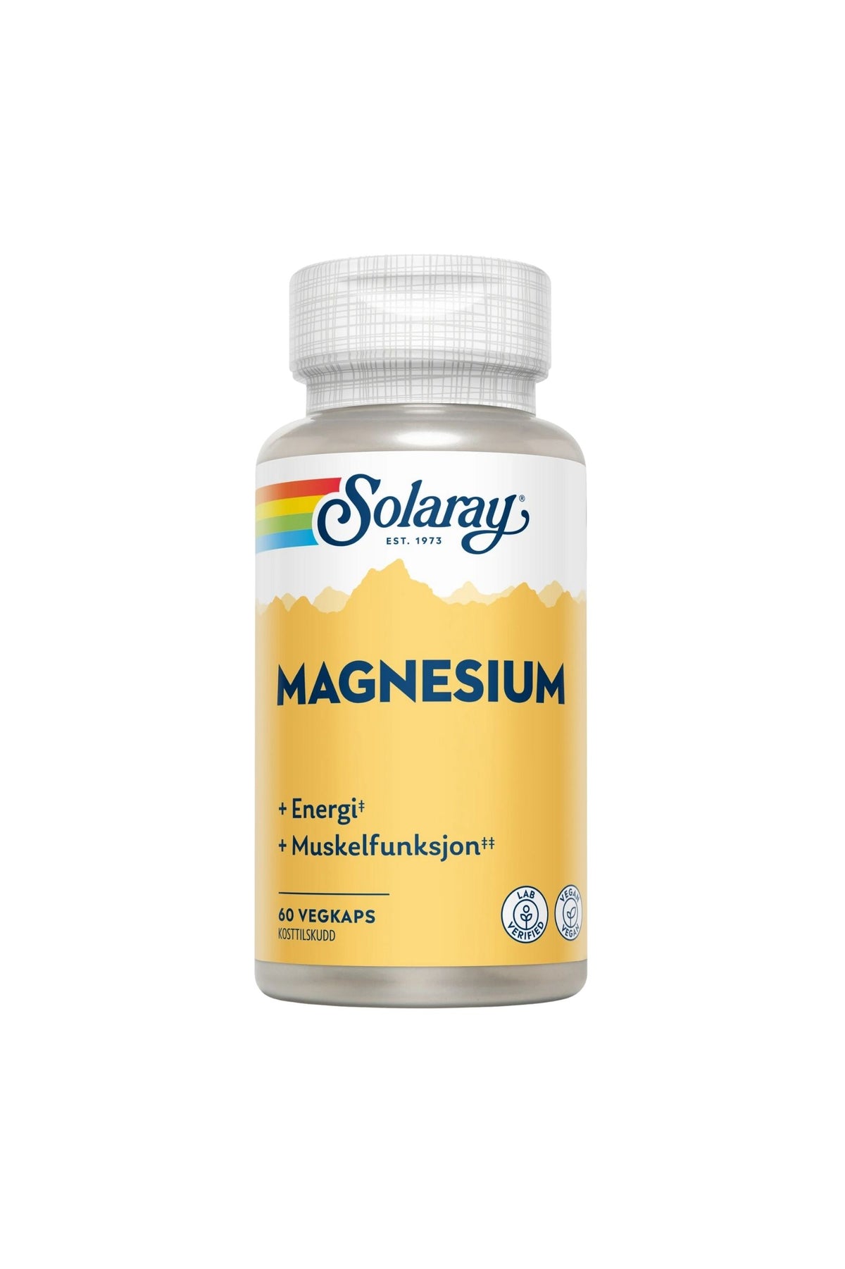 Solaray Magnesium 200 mg 60 kapsler – Easychoice
