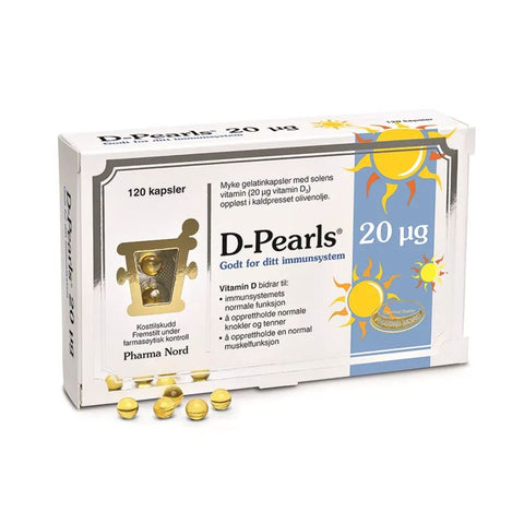 Pharma Nord d-pearls 20µg 120kap